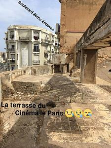 CINEMA PARIS (5) RUINE DEPUIS LA TERRASSE